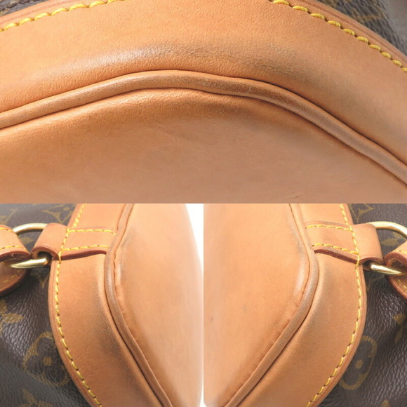 LOUIS VUITTON Brown Monogram Backpack - Picture 10 of 10